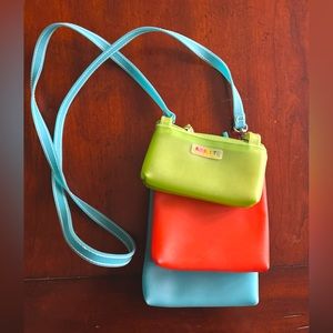 Rosetti Crossbody bag - 3 in 1 PVC bag with separate zippers